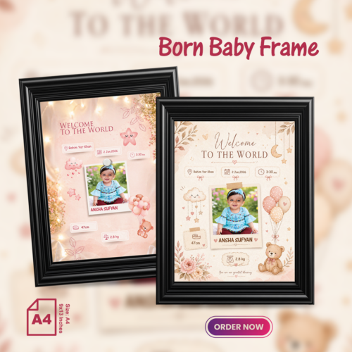 Post Born Baby Frame